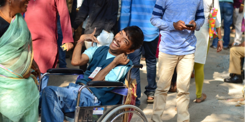 Specially Abled Boy